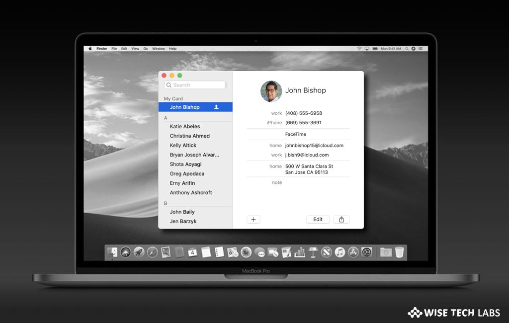 contact software for mac